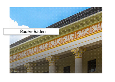 Luxurious Baden-Baden Casino.