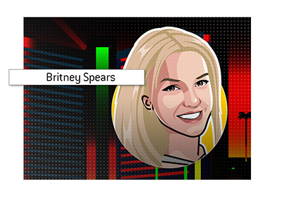 One of the brightest Las Vegas stars of all time - Britney Spears