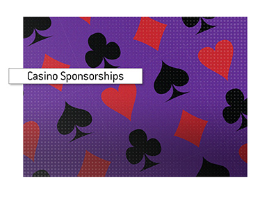 Casino sponsorship deals are becoming more and more popular.