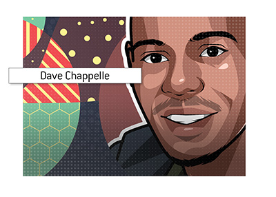 Very popular Las Vegas show host - Dave Chappelle.