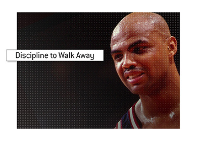 In photo: Charles Barkley.  Big Las Vegas gambler with the discipline to walk away.