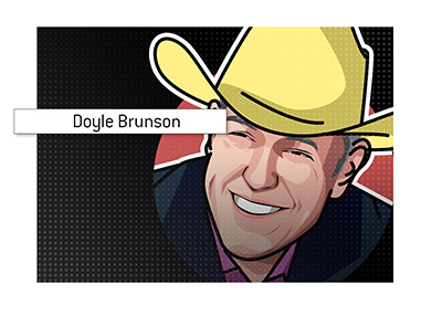 One of the most famous poker players in history - Doyle Brunson.