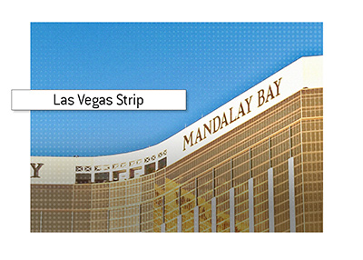 One of the Las Vegas giants - The Mandalay Bay Resort and Casino.