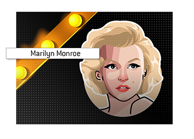 Often seen in Las Vegas - Marily Monroe - The American blonde bombshell of the 1950s and 1960s.