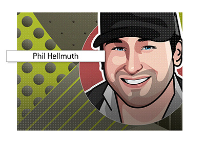 The Poker Brat - Phil Hellmuth - Profile art.