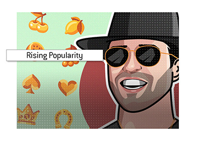 Roshtein - Live slots playing streamer is rising in popularity.