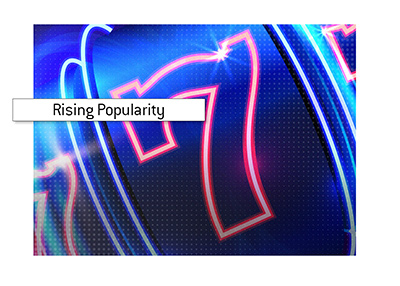 A live slots playing streamer is rising in popularity.