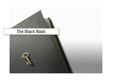 The casino black book or as it is called, the excluded list.  What is it?
