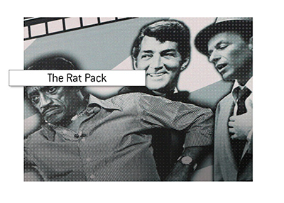 Famous Las Vegas performers of the 1960s - The Rat Pack.