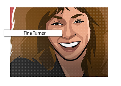 Tina Turner lead a variety of cabaret shows at Caesars Palace in Las Vegas.