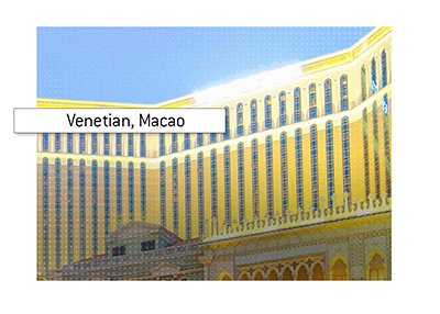 The Venetian Macao is one of the grandest structures in the world.