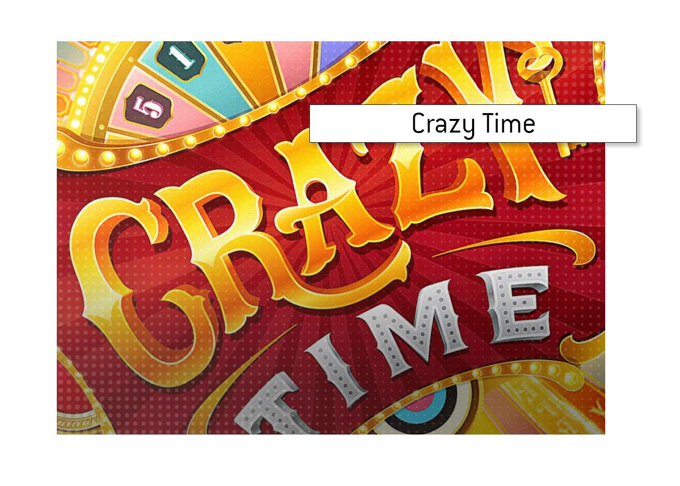 How is the game Crazy TIme played at an online casino?  Who made the game and how does one win in it?