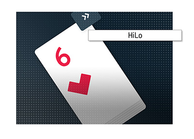 HiLo online casino game review.  Play it now and you could win!