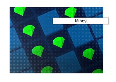 Screenshot of the Mines casino game at Stake.  How is the game played? What does it take to win ?