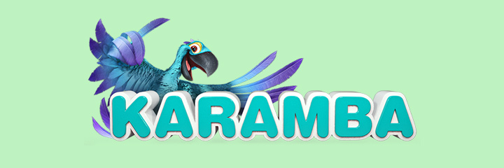 Logo et marque du casino Karamba.