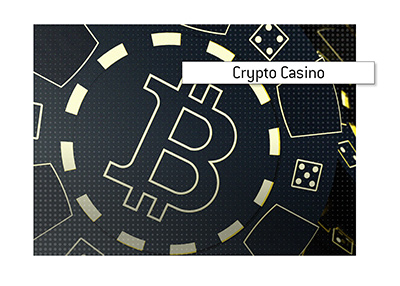 What is the meaning of Crypto Casino?  The King explained.  Bitcoin gaming chip illustrated.