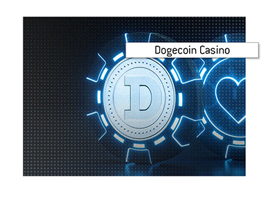 What type of an online casino is a Dogecoin cryptocurrency casino?  The King explains.  Coin illustration.